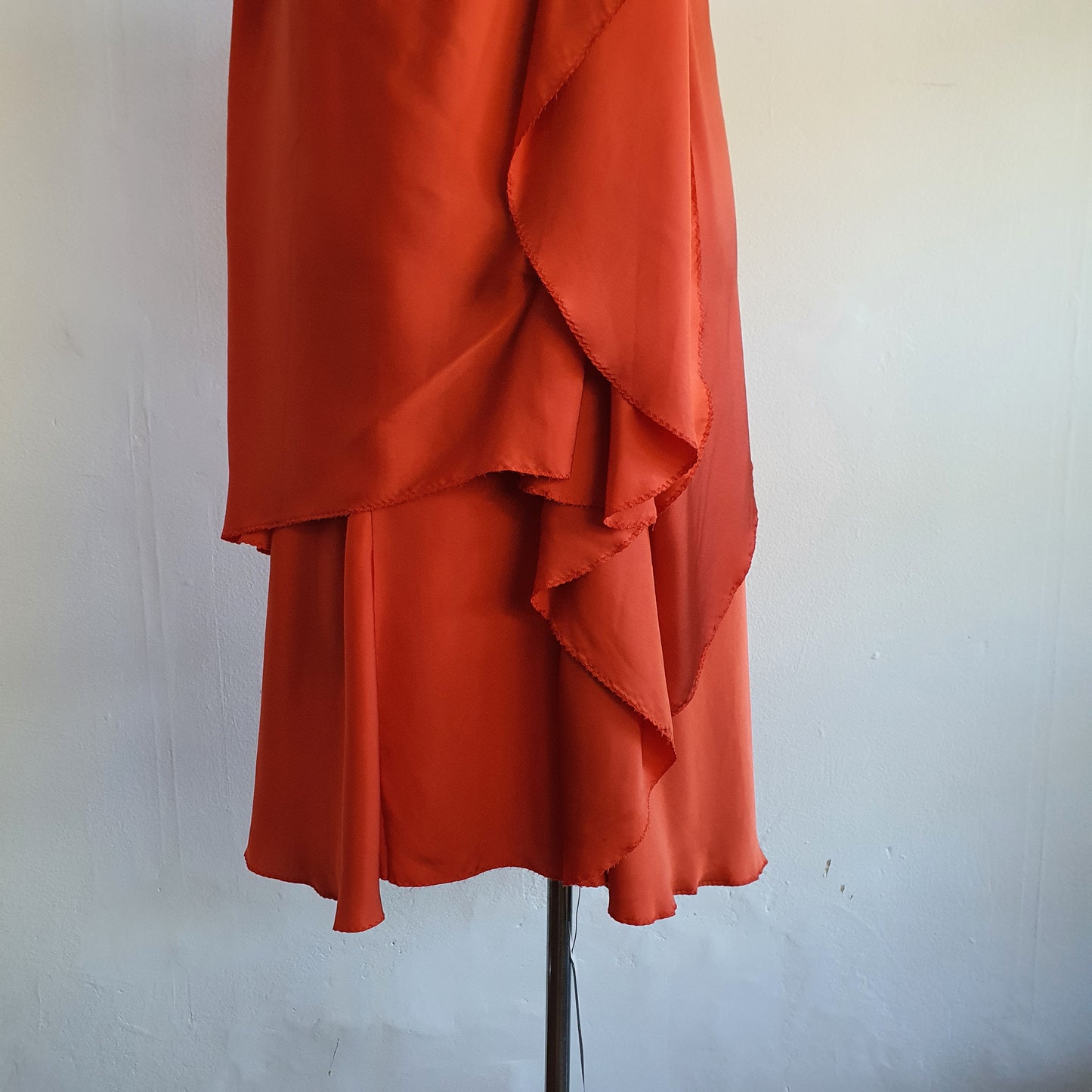Bottega Veneta Crimson Silk Dress (10)