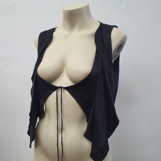 Morrison Black Silk Vest (8)