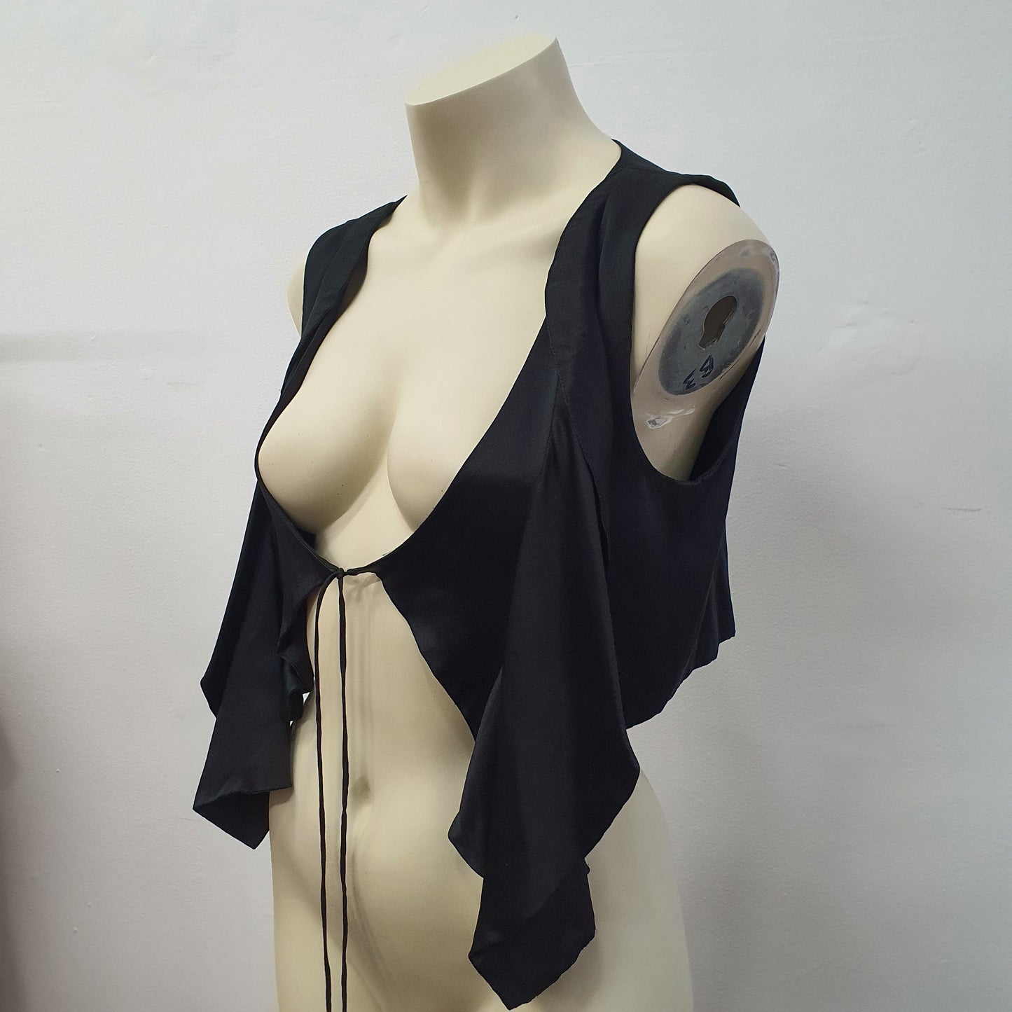 Morrison Black Silk Vest (8)