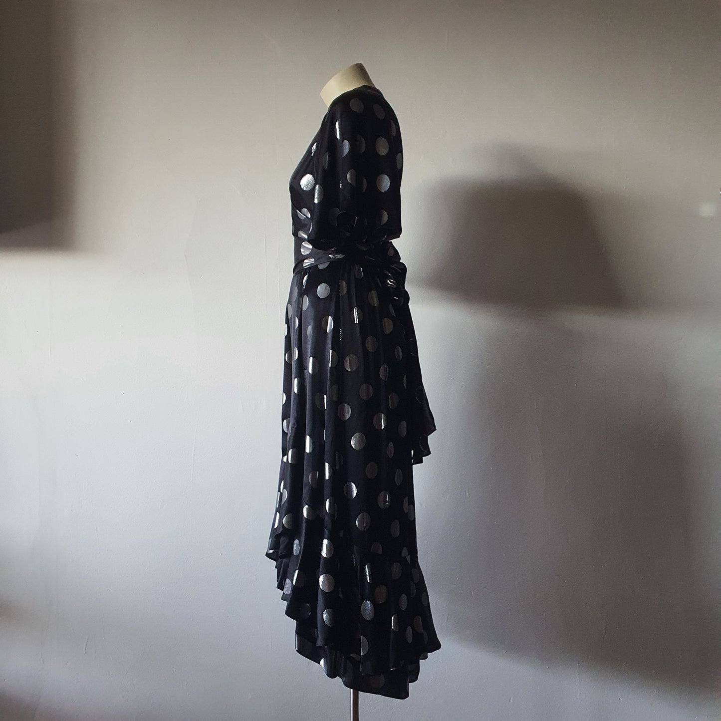 Diane Von Furstenberg Polka Dot Silk Dress (8)