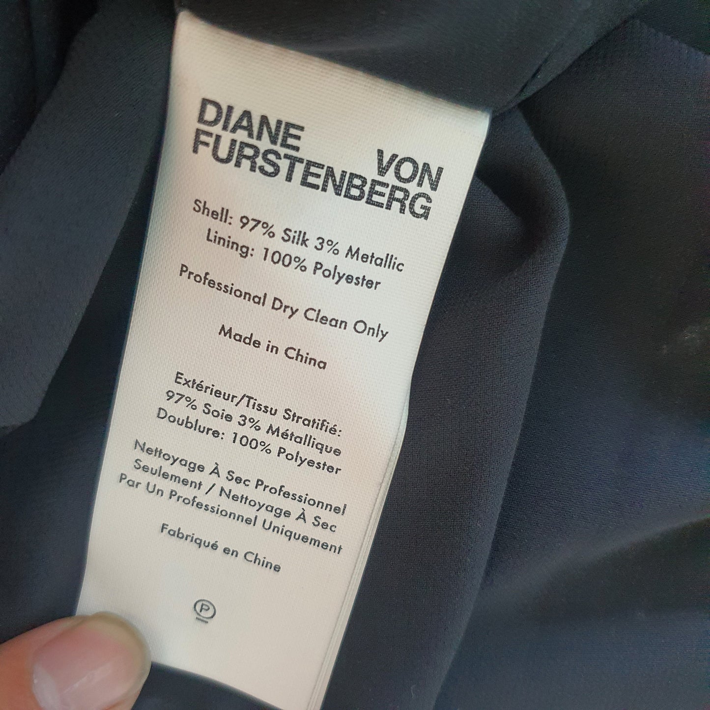 Diane Von Furstenberg Polka Dot Silk Dress (8)