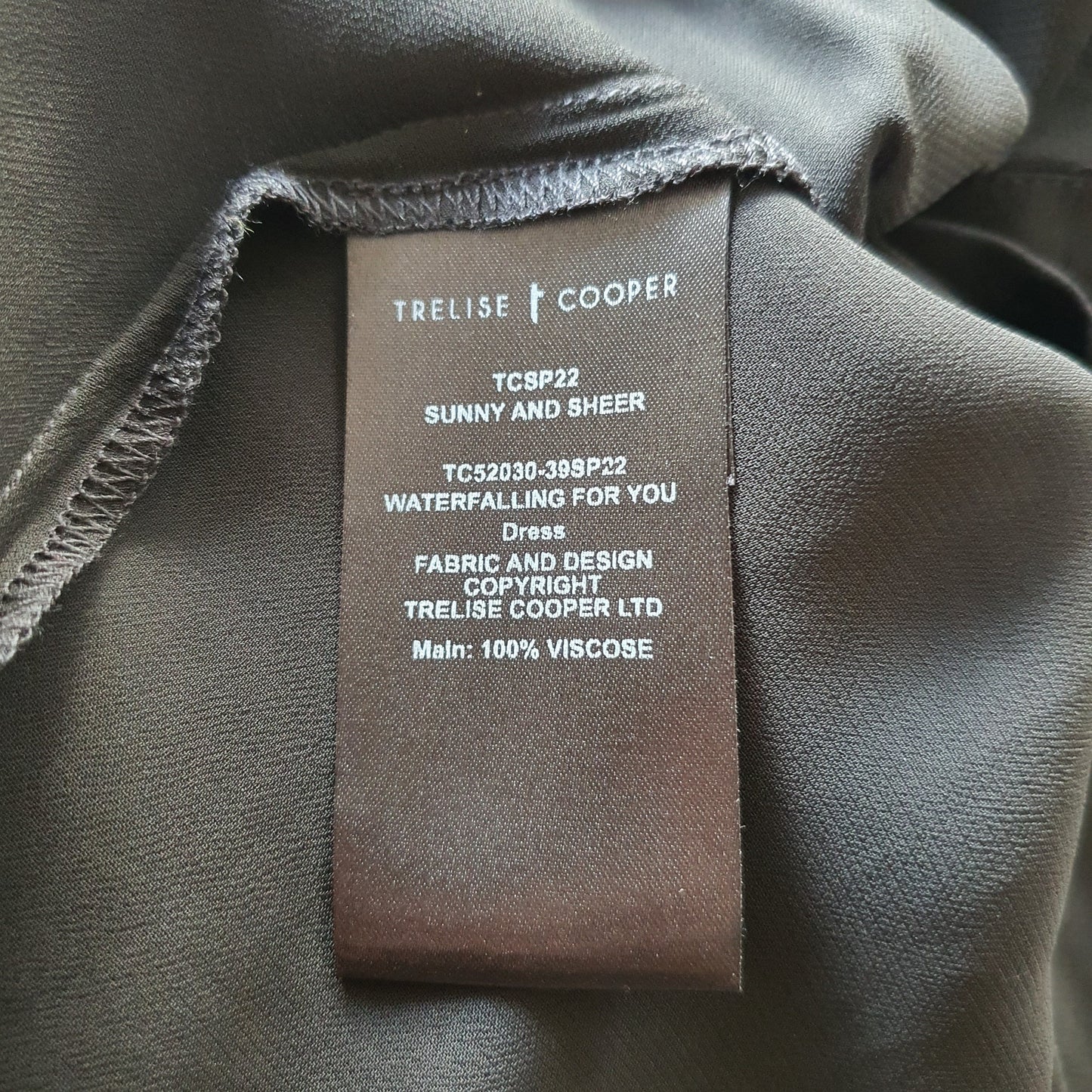 Trelise Cooper Black Ruffle Dress (18)