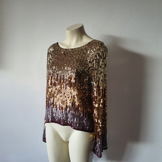 Rixo London Sequin Bettina Top (8)