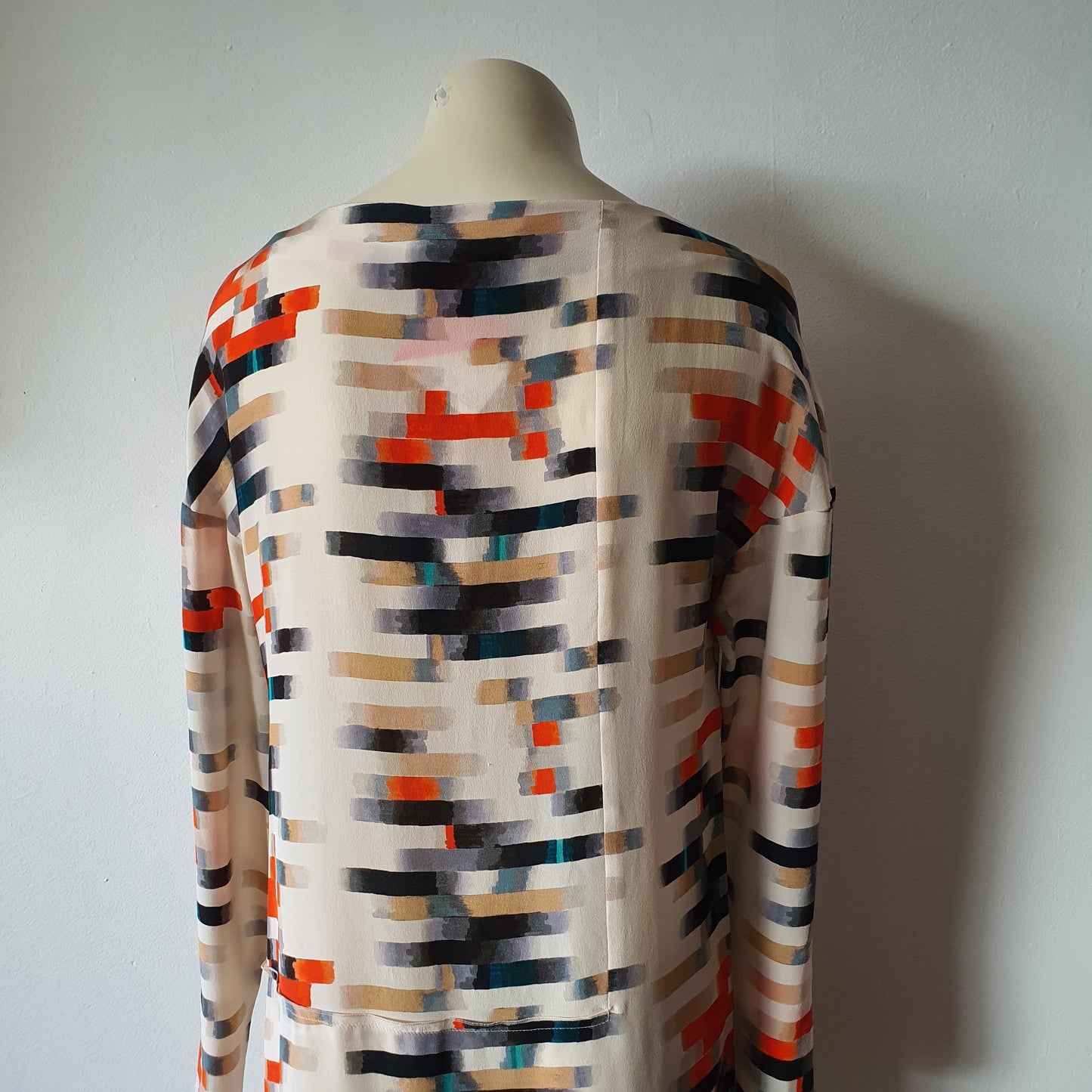 Cacharel Silk Abstract Print Dress (12)