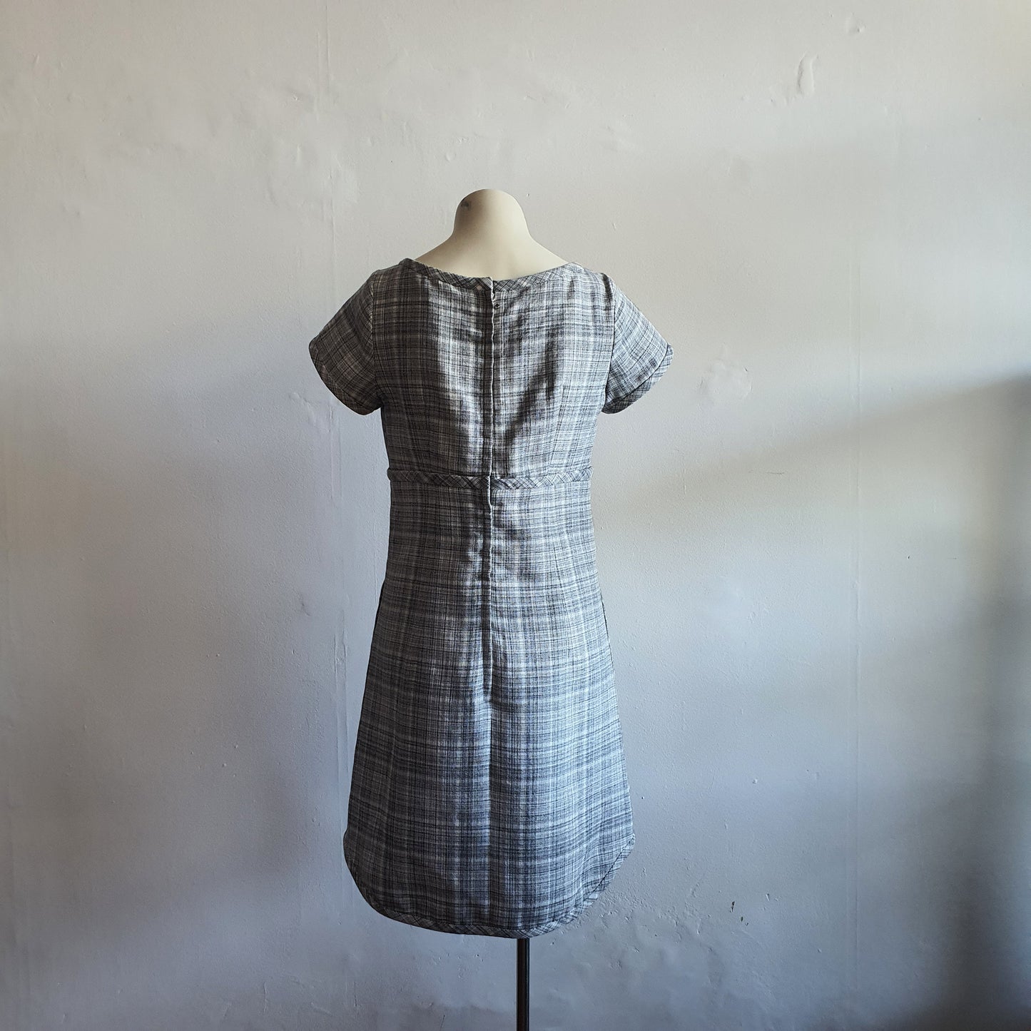 Marc Jacobs Bustier Wool Check Dress (8)