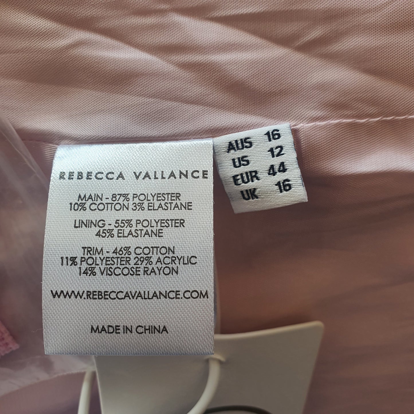 Rebecca Vallance Barbie Pink Tweed Jacket BNWT (16)