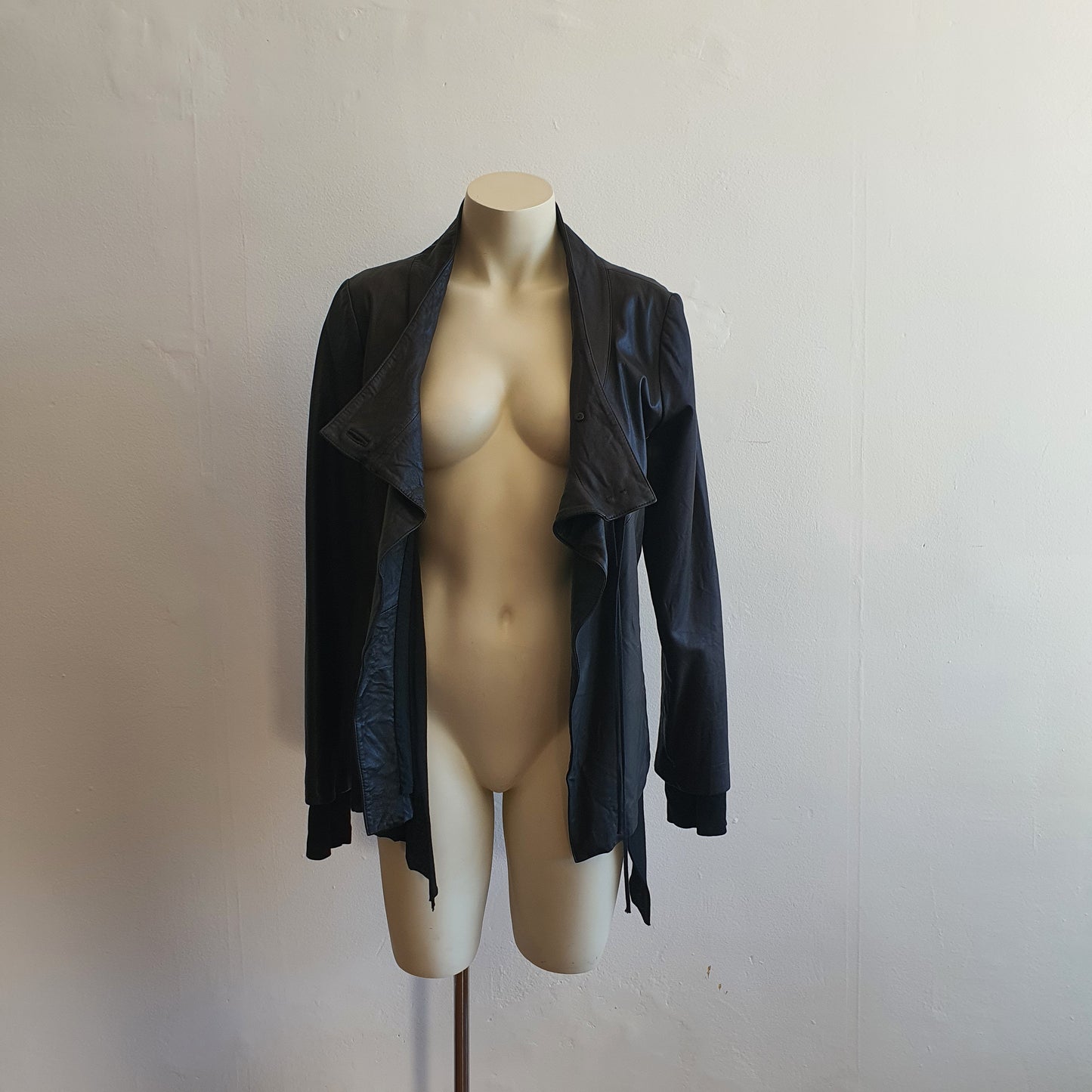 Claude Maus Drape Leather Jacket (10)