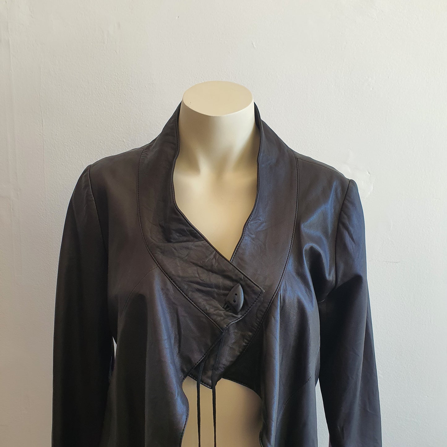 Claude Maus Drape Leather Jacket (10)