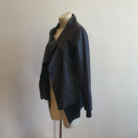 Claude Maus Drape Leather Jacket (10)