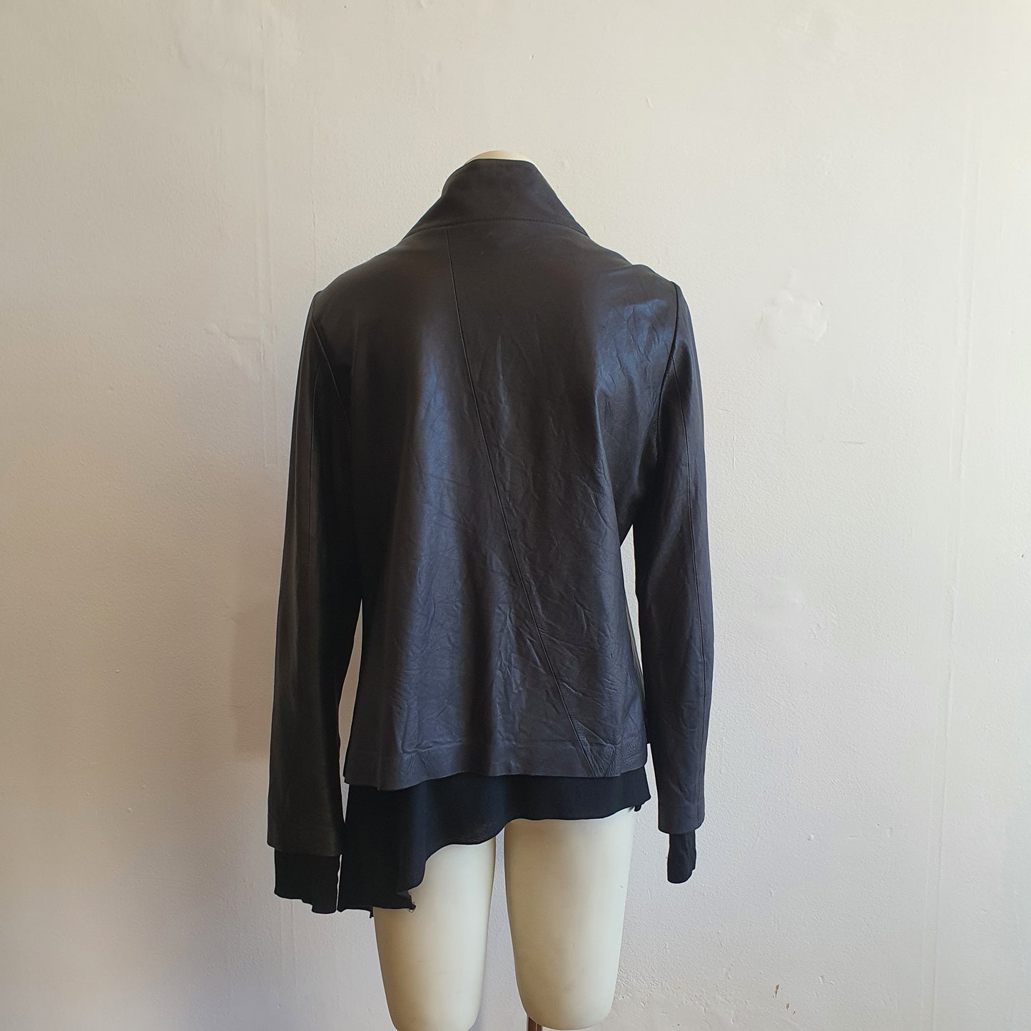 Claude Maus Drape Leather Jacket (10)