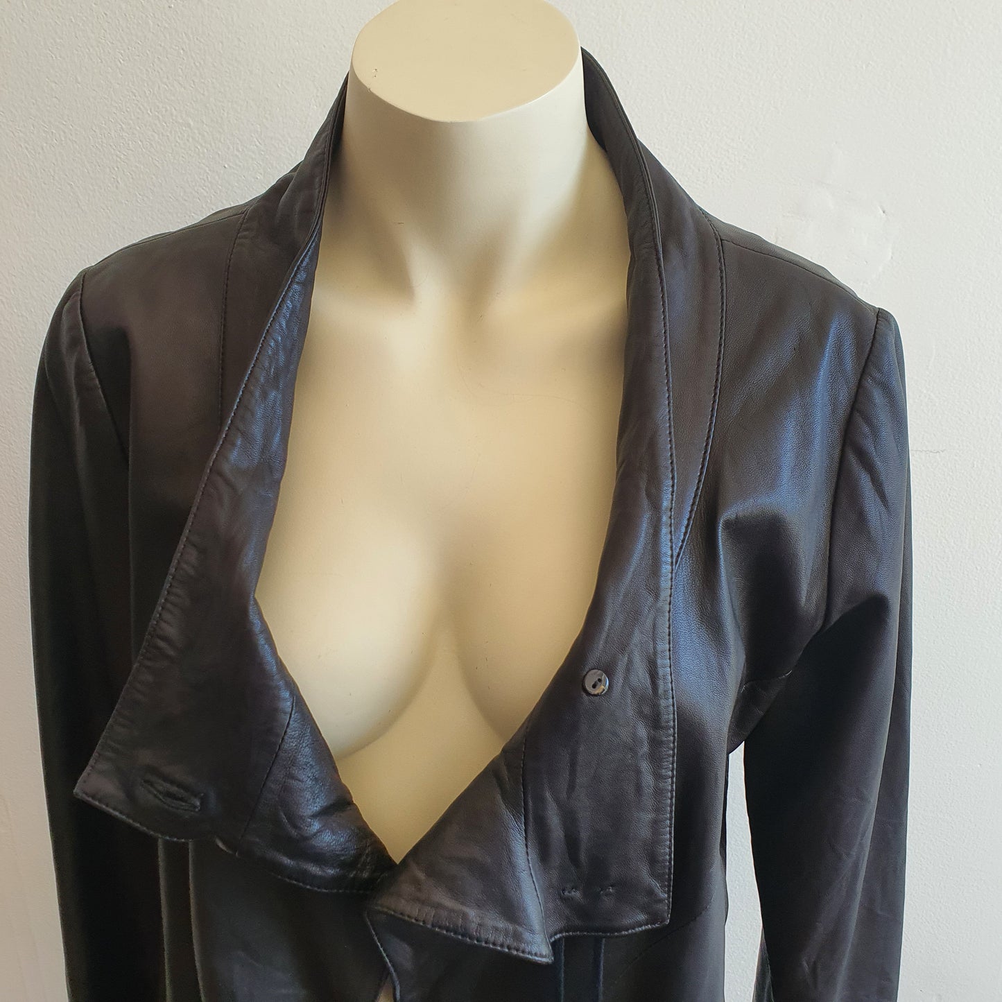 Claude Maus Drape Leather Jacket (10)