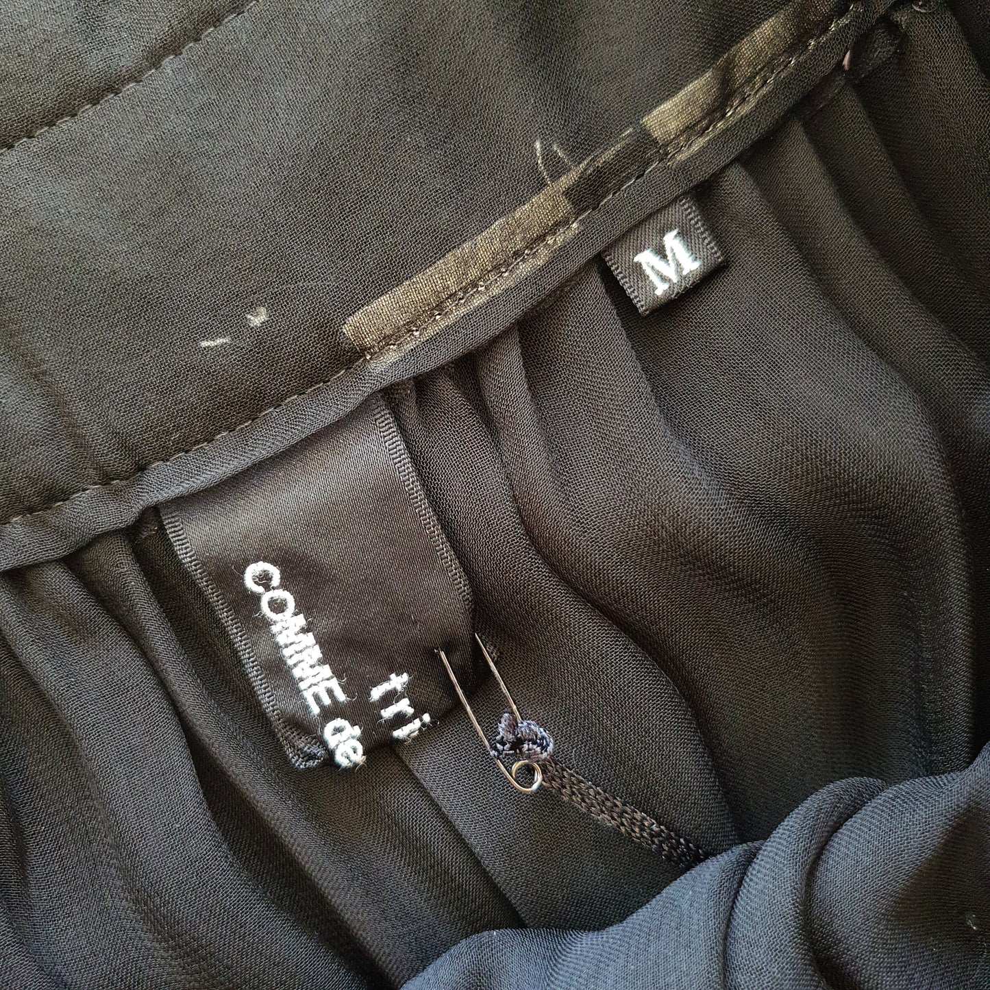 Comme Des Garcons Black Skirt (M)