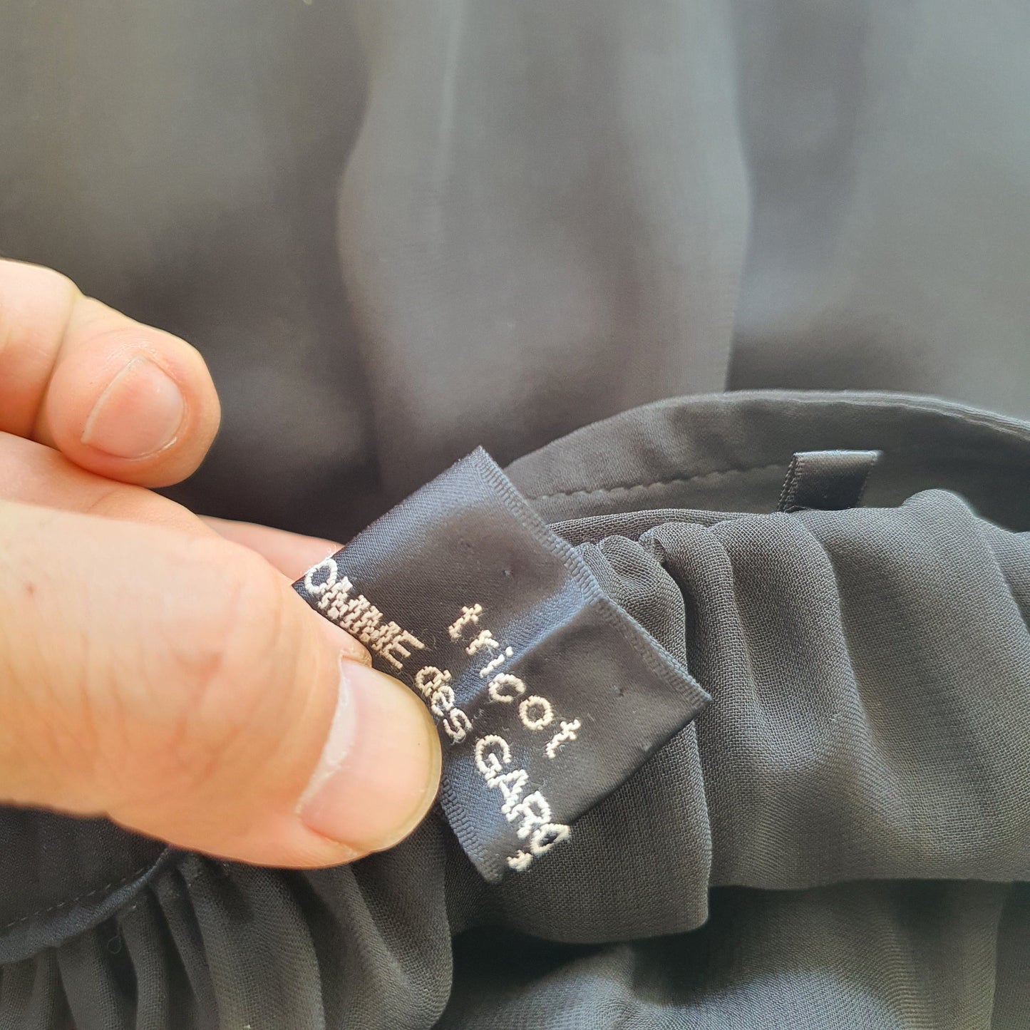 Comme Des Garcons Black Skirt (M)