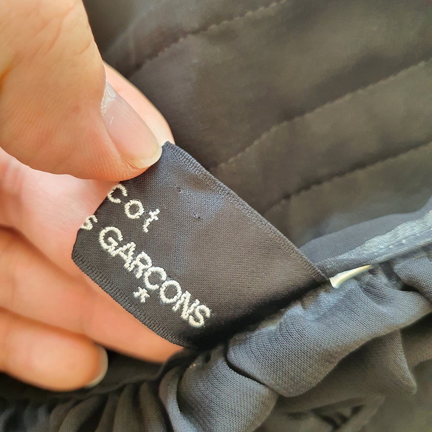 Comme Des Garcons Black Skirt (M)
