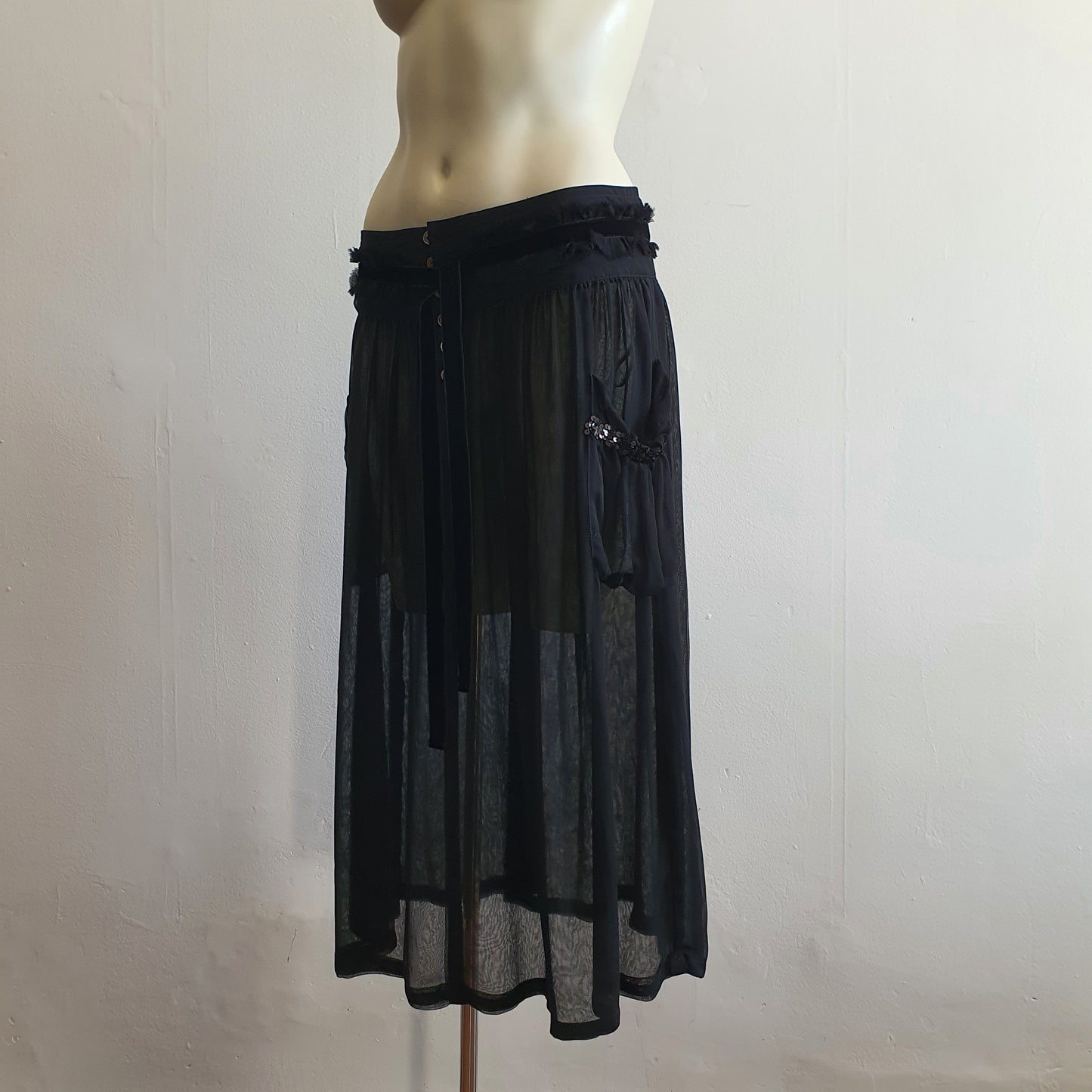 Comme Des Garcons Black Skirt (M)
