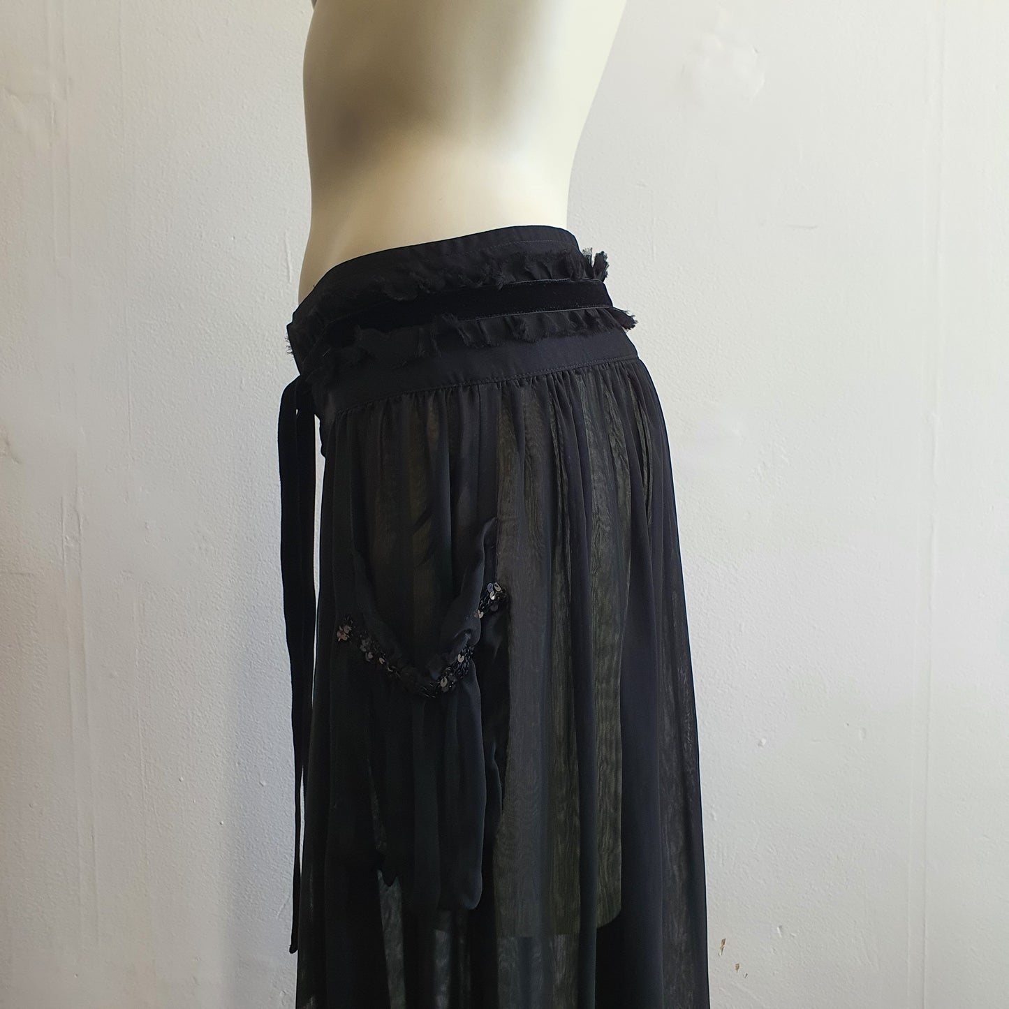 Comme Des Garcons Black Skirt (M)