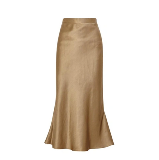 Christopher Esber Gold Bias Skirt (8)