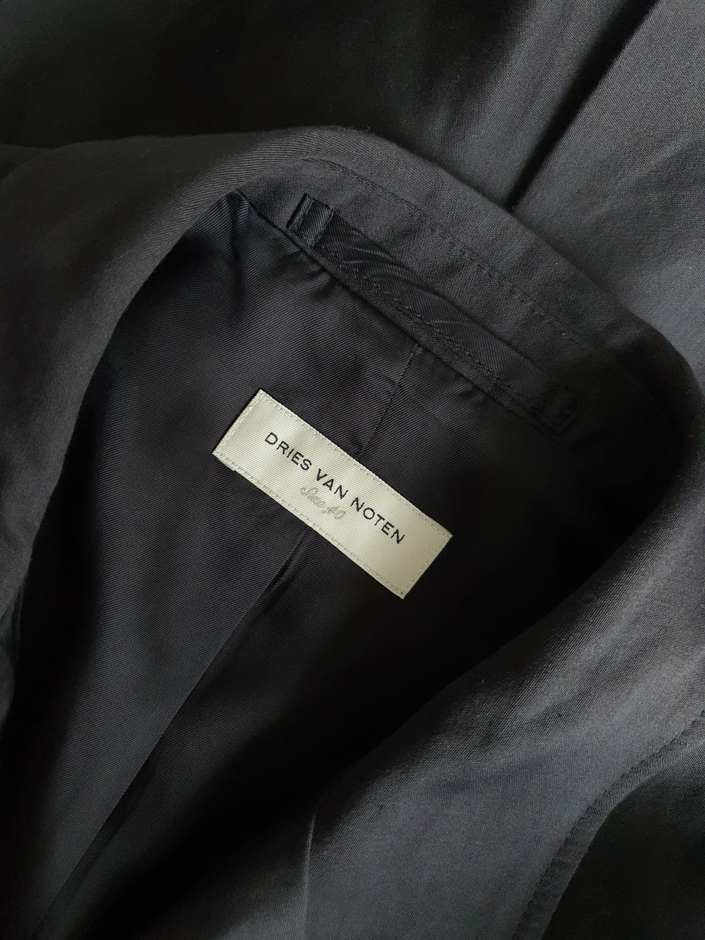 Dries Van Noten Blk Classic w/ Twist Blazer AU8/10