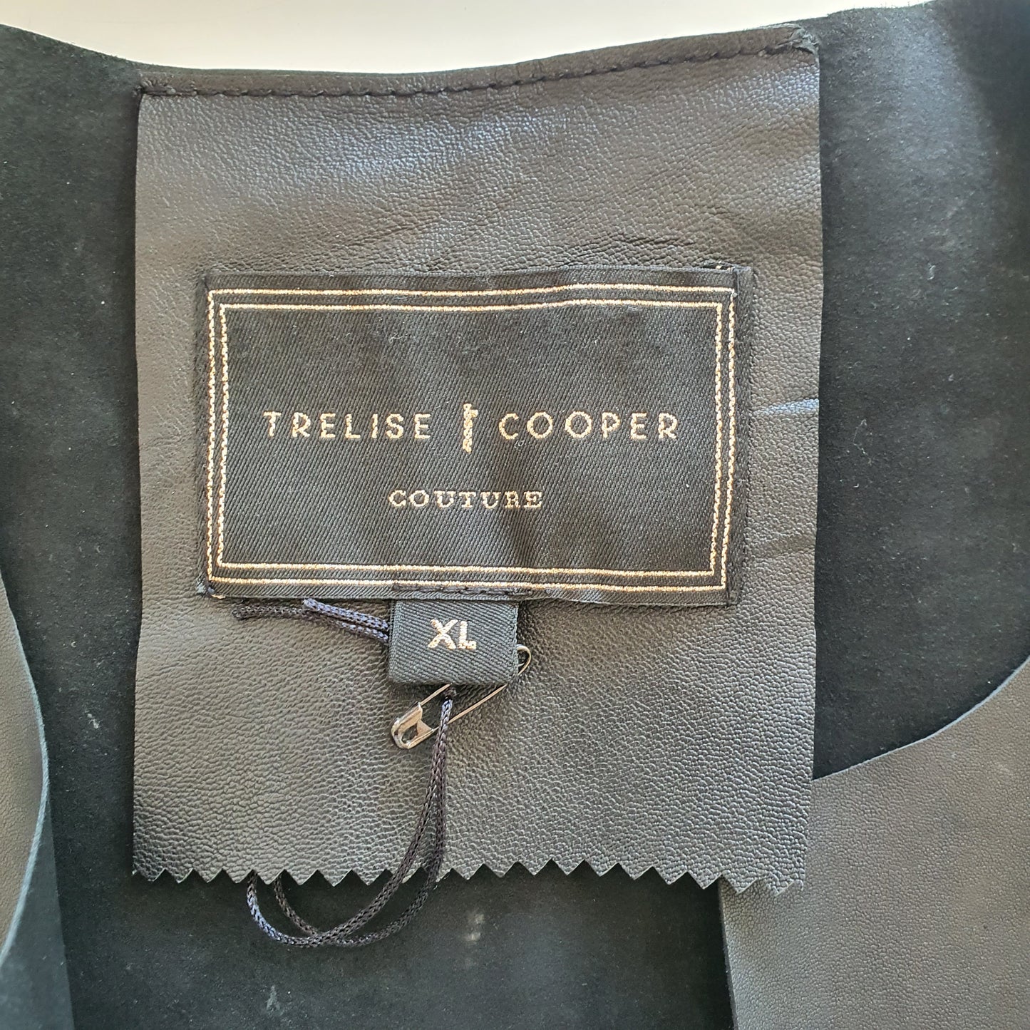 Trelise Cooper Leather Cape Jacket (14)