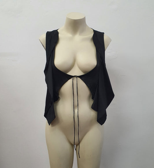 Morrison Black Silk Vest (8)