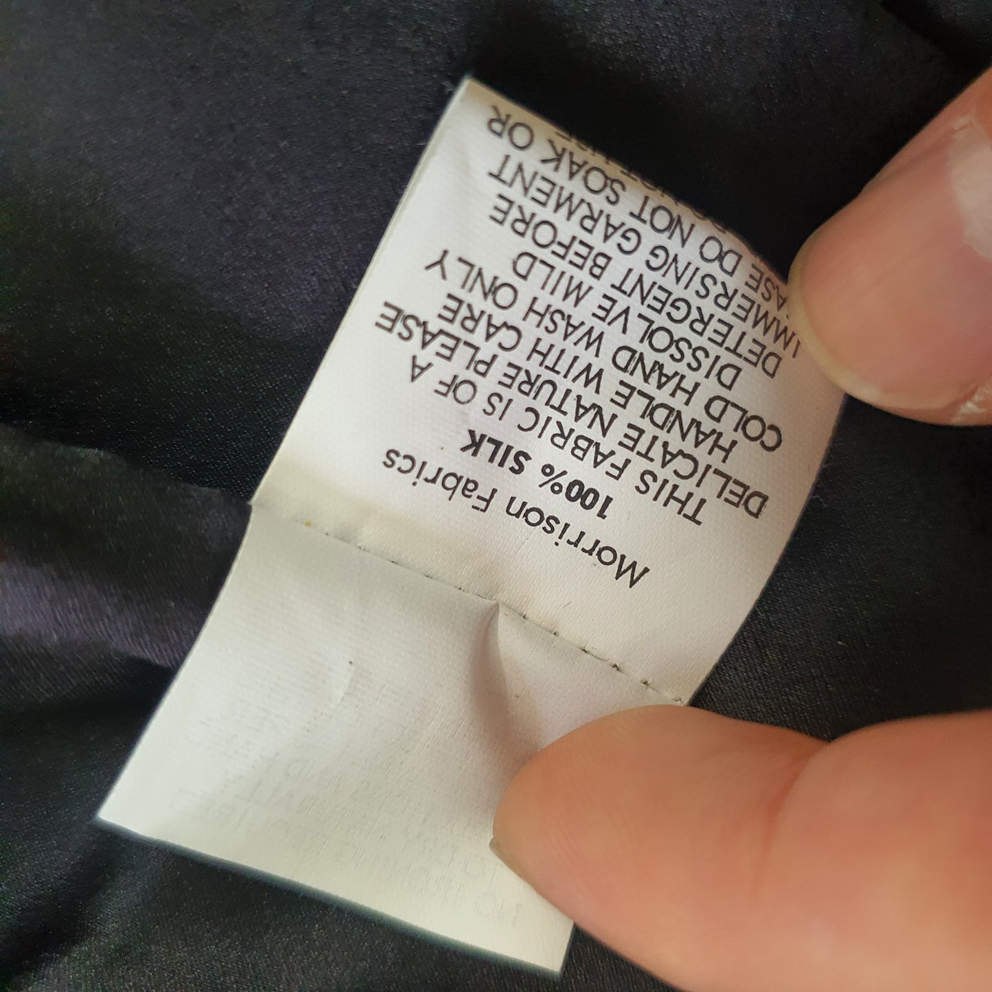 Morrison Black Silk Vest (8)