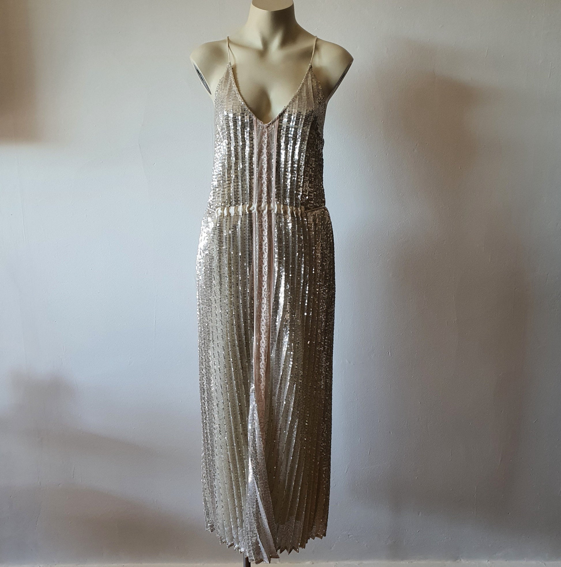 Flannel Coco Cami Tie Silver Tie Dress (12) SAL_VAGE_STUDIO Flannel Coco Cami Tie Silver Tie Dress (12) SAL_VAGE_STUDIO