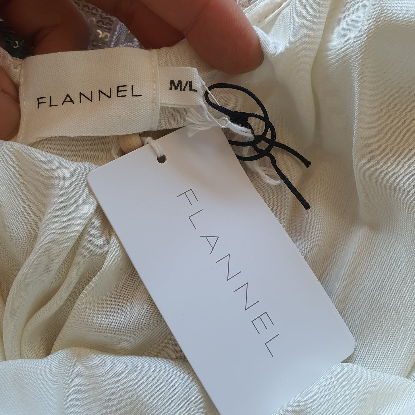 Flannel Coco Cami Tie Silver Tie Dress (12)