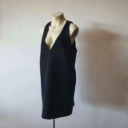 Ellery Black Shift Crepe Dress (12)