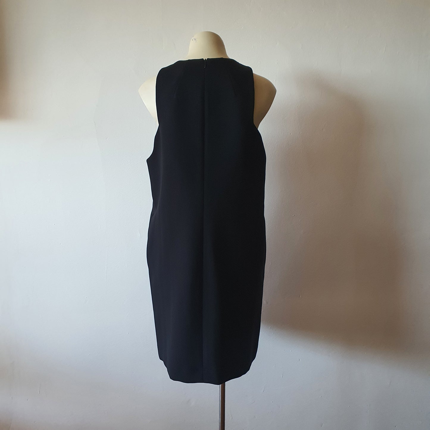 Ellery Black Shift Crepe Dress (12)