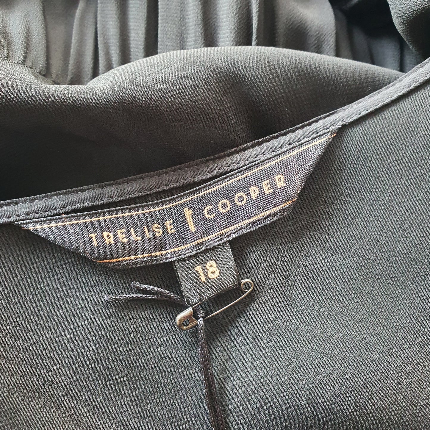Trelise Cooper Black Ruffle Dress (18)