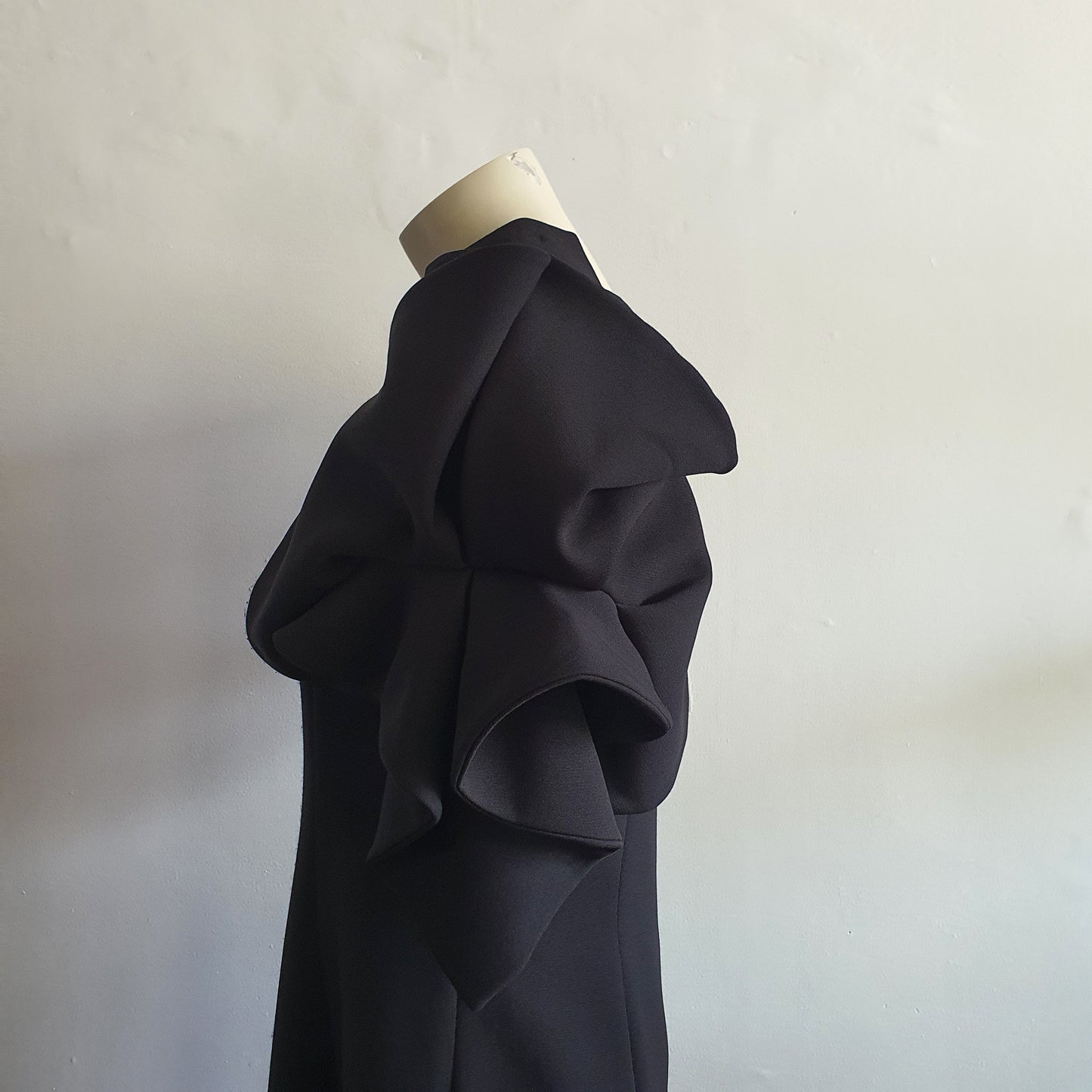 Badgley Mischka Black Origami Dress (12)