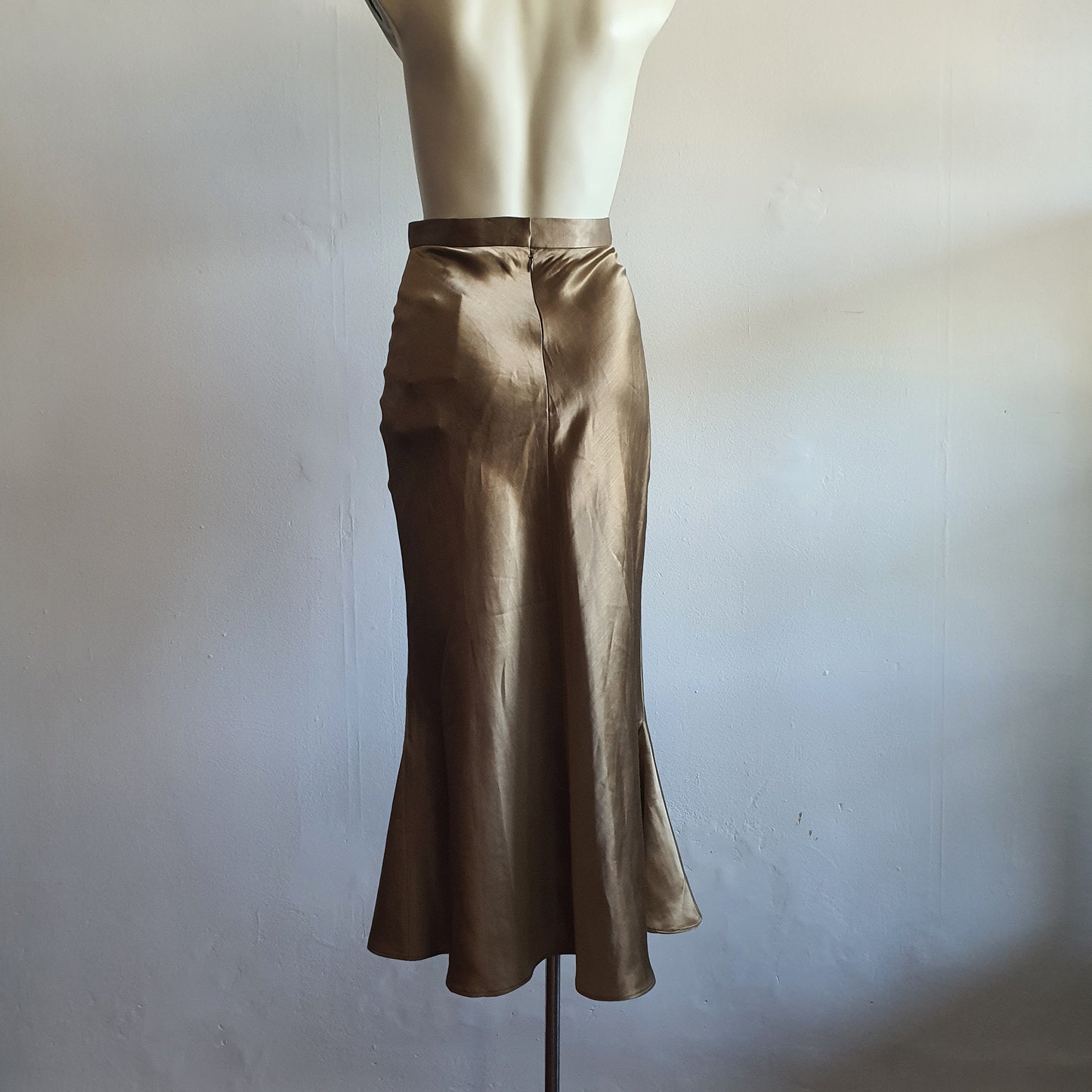 Christopher Esber Gold Bias Skirt (8)
