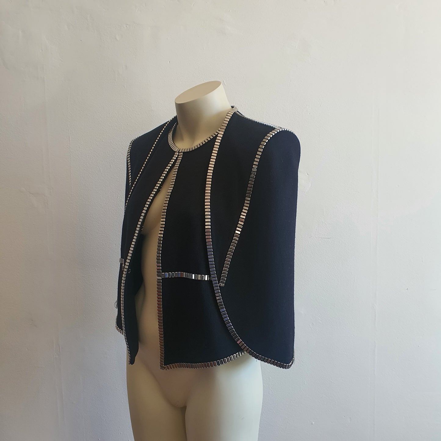 Sass & Bide Iron Chain Capelet (8)