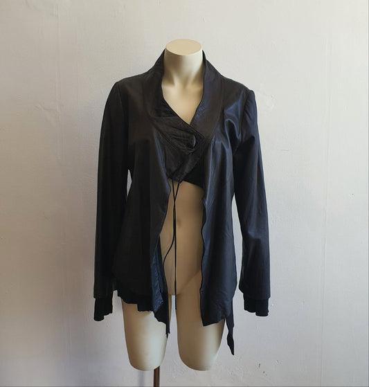 Claude Maus Drape Leather Jacket (10)