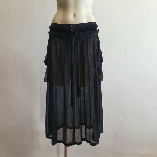 Comme Des Garcons Black Skirt (M)