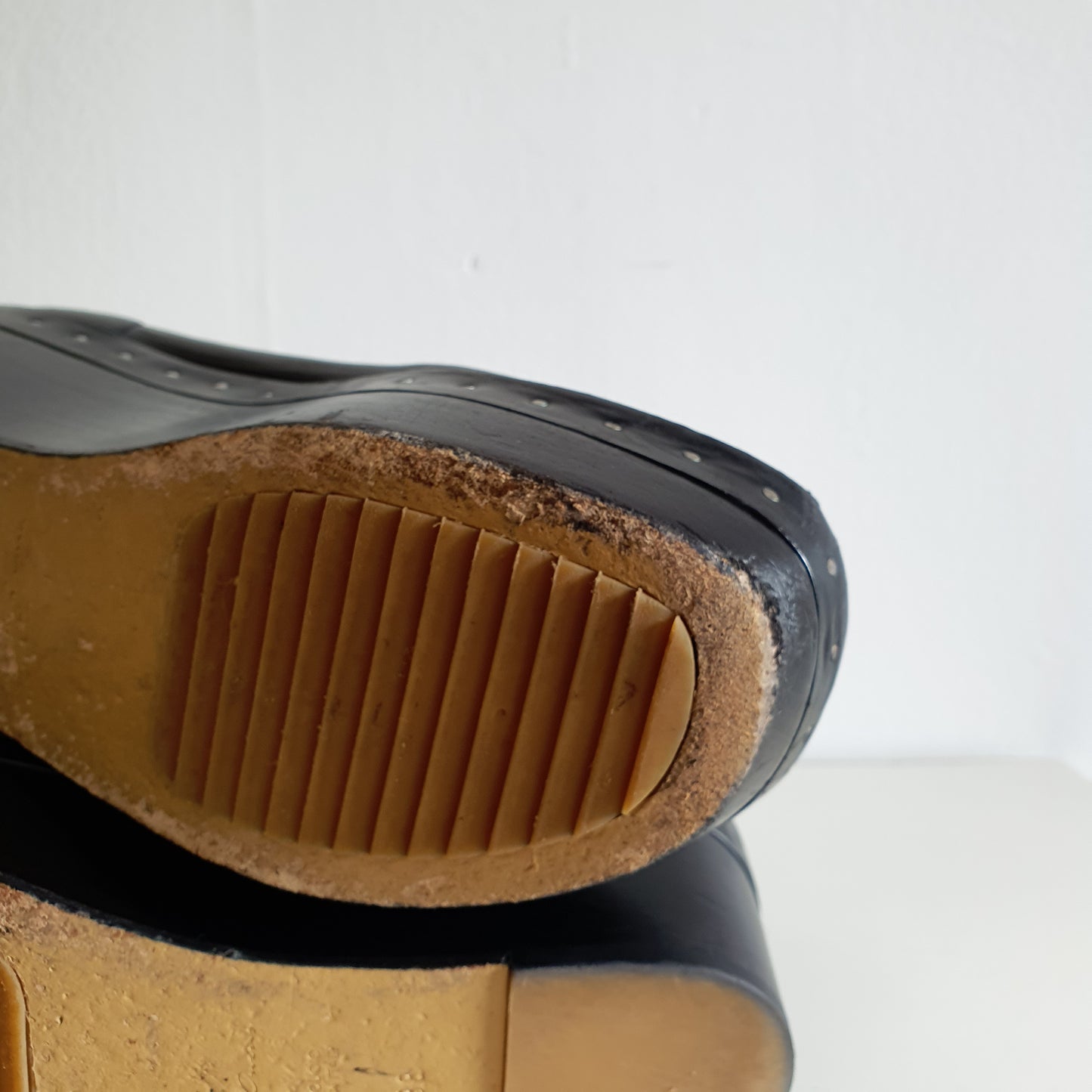 RICK OWENS Wooden Platform Ankle Boots (EU38 / UK5 / AU8)